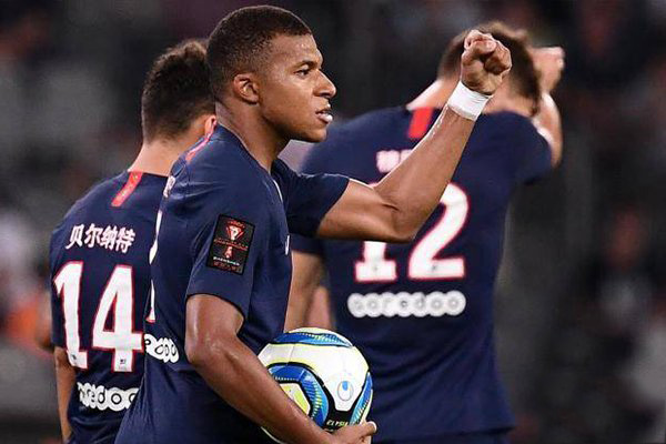 大<a href=/football/psg/ target=_blank class=infotextkey>巴黎</a>法国超级杯冠军是最多的
