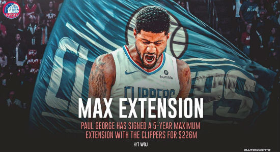 保罗-乔治续约<a href=/basketball/clippers/ target=_blank class=infotextkey>快船</a>