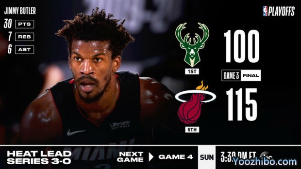 <a href=/basketball/heat/ target=_blank class=infotextkey>热火</a>逆转<a href=/basketball/bucks/ target=_blank class=infotextkey>雄鹿</a>大比分3-0夺赛点！